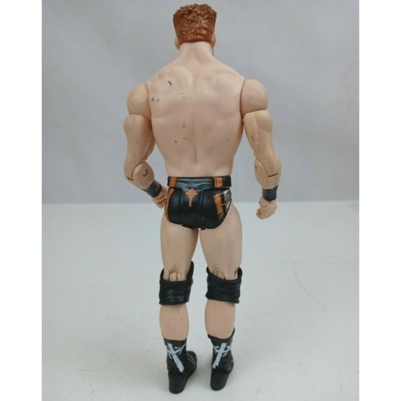 2011 Mattel WWE Shamus Black & Orange Gear 7.25" Action Figure (B) - Picture 3 of 10